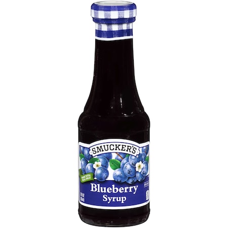 Smuckers Smucker's Blueberry Syrup 12 oz. Bottle, PK6 5150005682